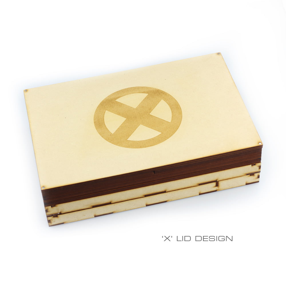 xmen lid design for box