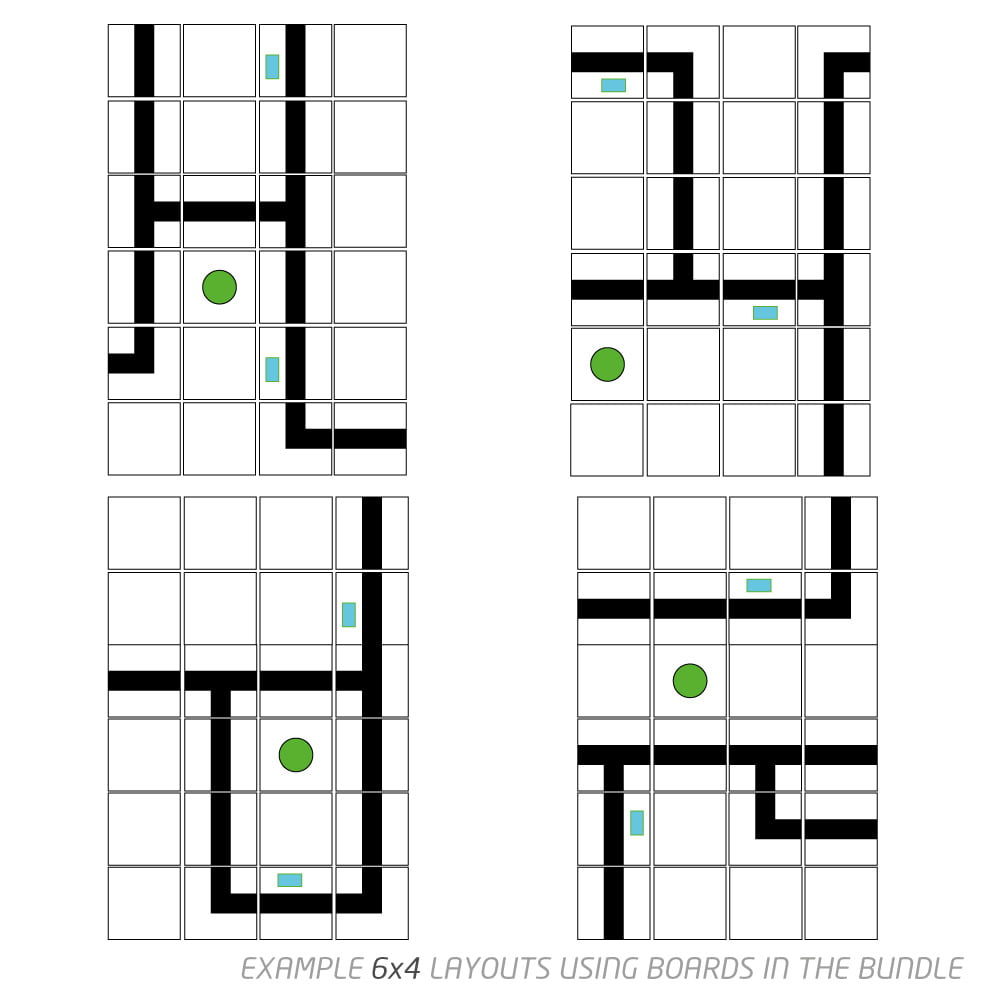 modular 6x4 wargaming tiles